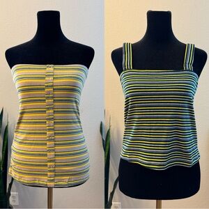 NWT 2pc‎ OLIVACEOUS TOPS BUNDLE